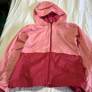 Columbia partially fleece lined jacket size large (14/16)